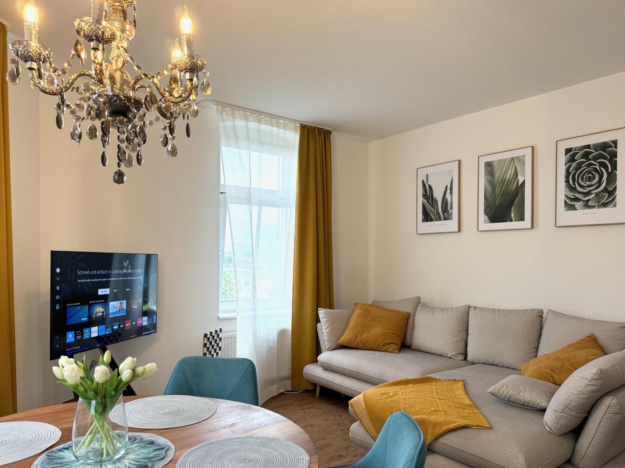 Citywohnung Zum Wohlfuehlen Chemnitz Esterno foto