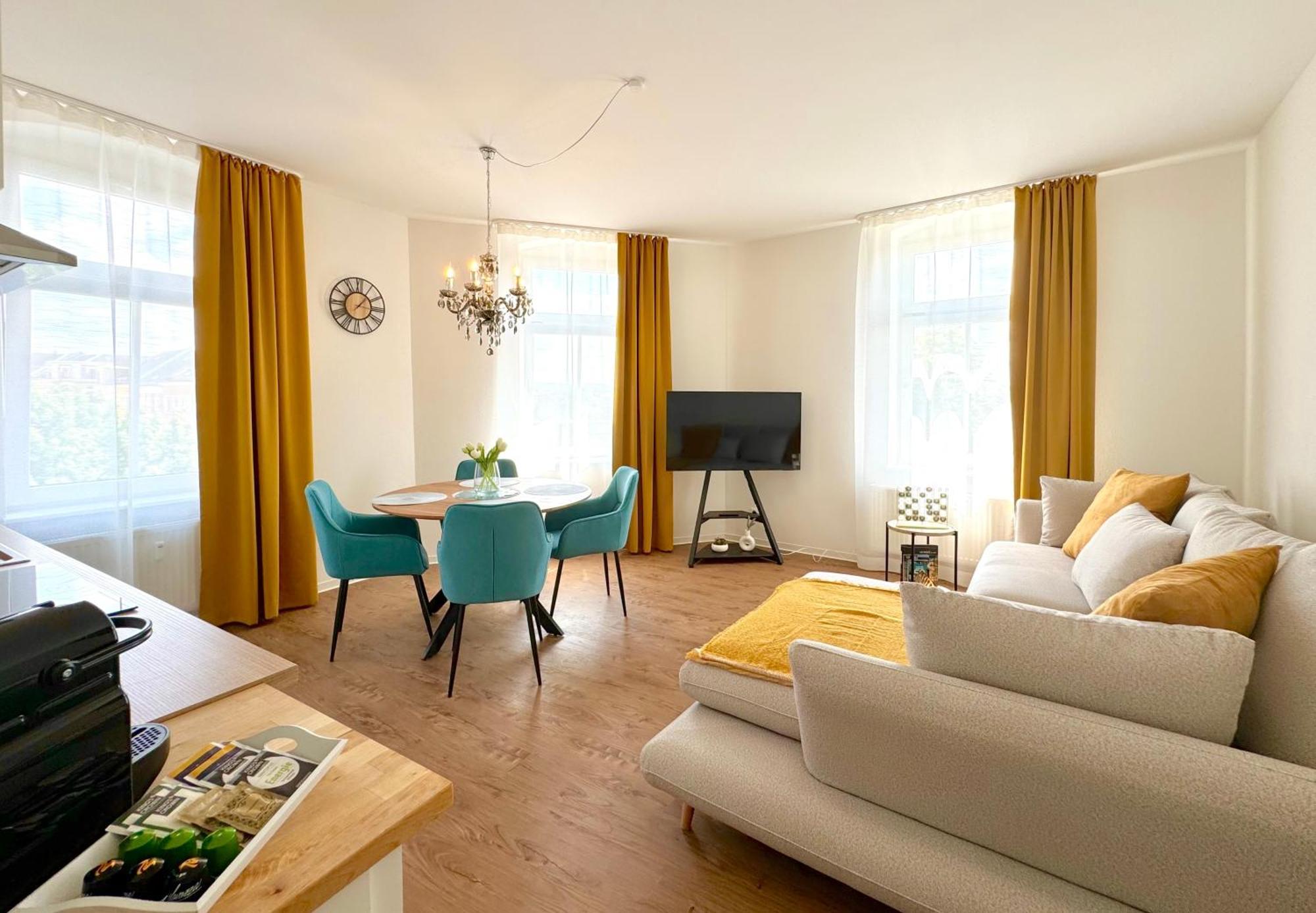 Citywohnung Zum Wohlfuehlen Chemnitz Esterno foto