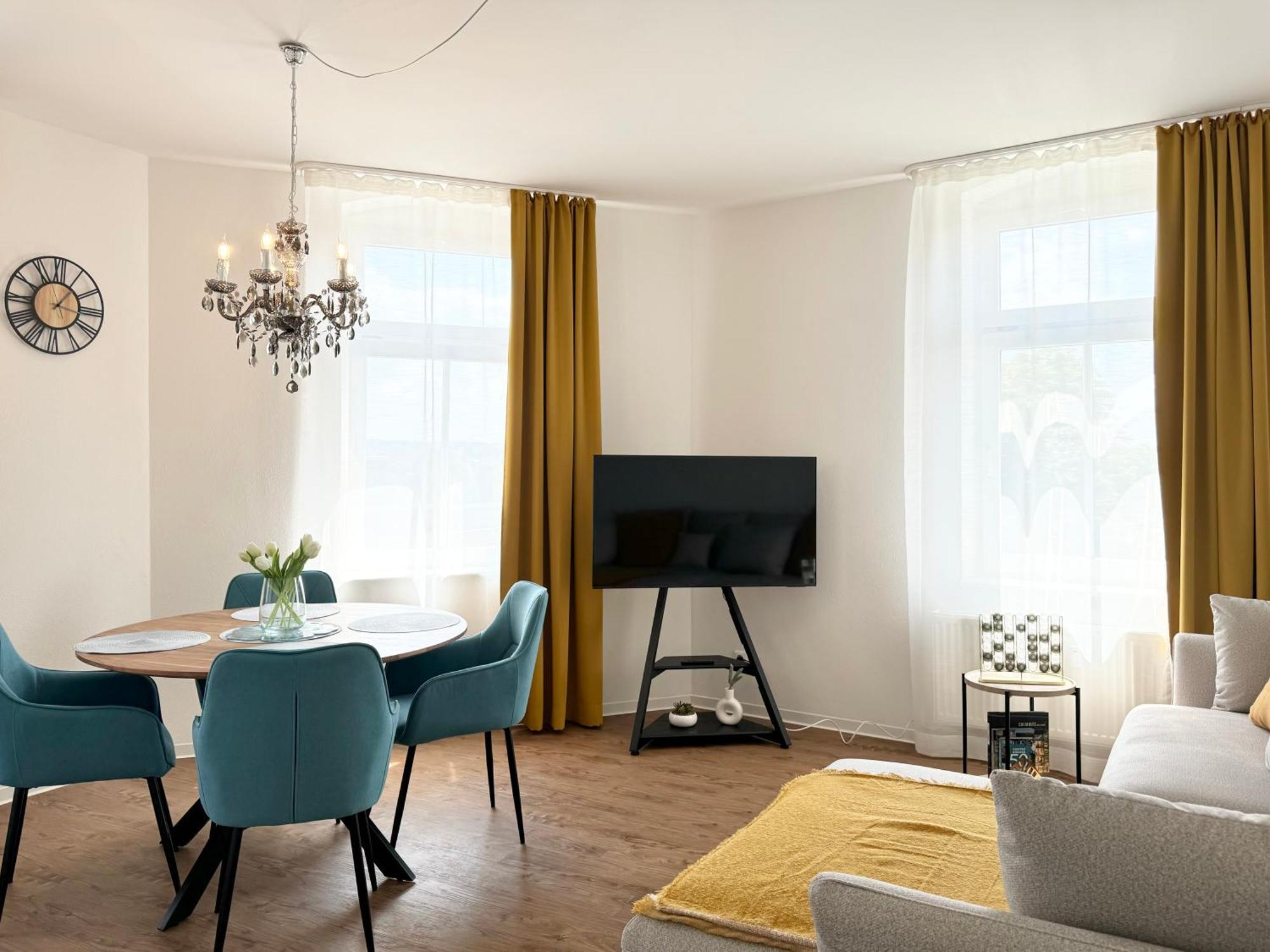 Citywohnung Zum Wohlfuehlen Chemnitz Esterno foto